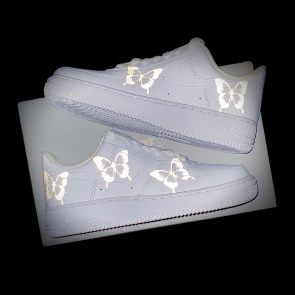 Reflective Custom Butterfly Nike Air 